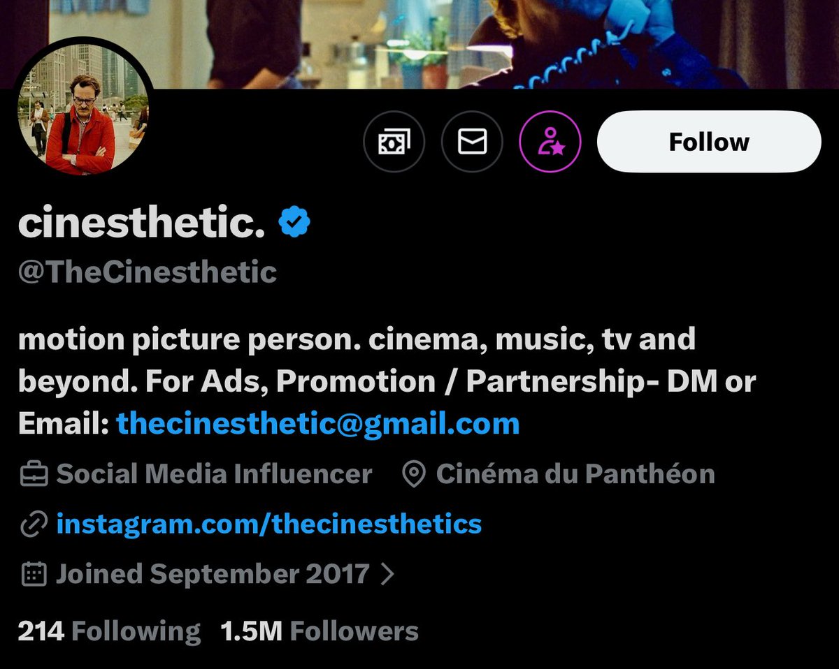 AxelTalksFilm's tweet image. this gooner about to put up prime tom brady numbers with the amount of posts for this movie