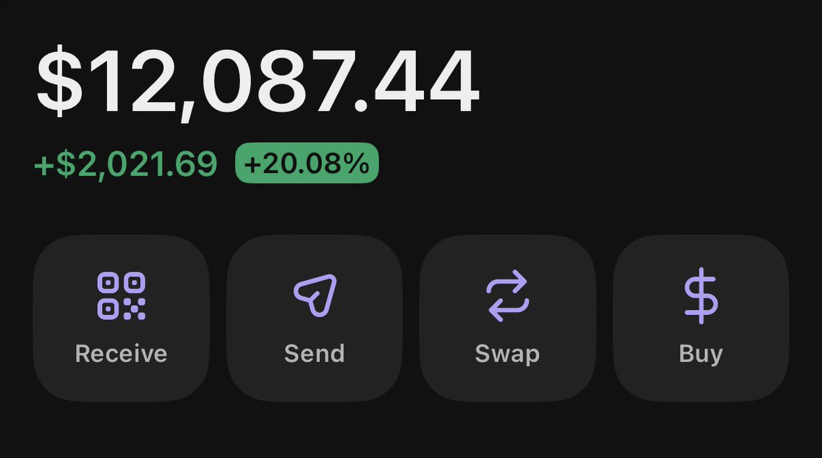 0xCryptoshi's tweet image. When I say have conviction this is what I mean 

I recently turned 8 sol into 77 SOL and then back down to about 25 sol when my bags dipped 

I didn’t panic, I didn’t rotate, I simply held and bag worked bcuz I knew what I held 

If you can’t hold, you won’t be rich 💎 🙌🏻