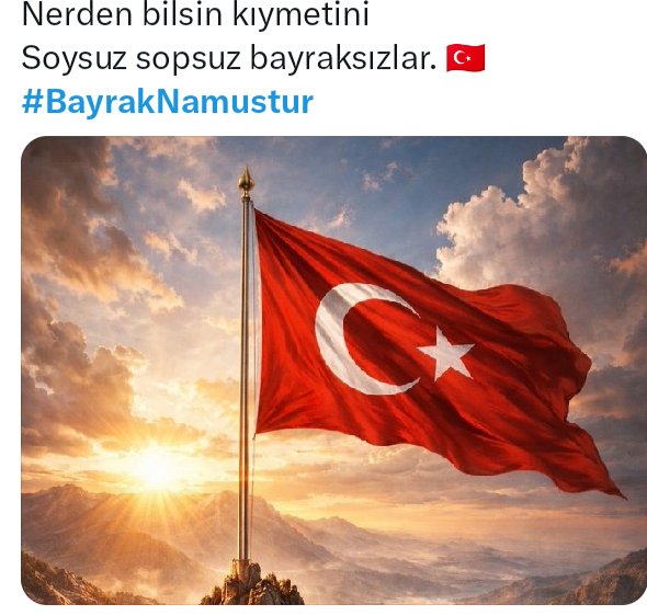 KMerzifonluoglu's tweet photo. #BayrakNamustur https://t.co/IE7xQvO5wk