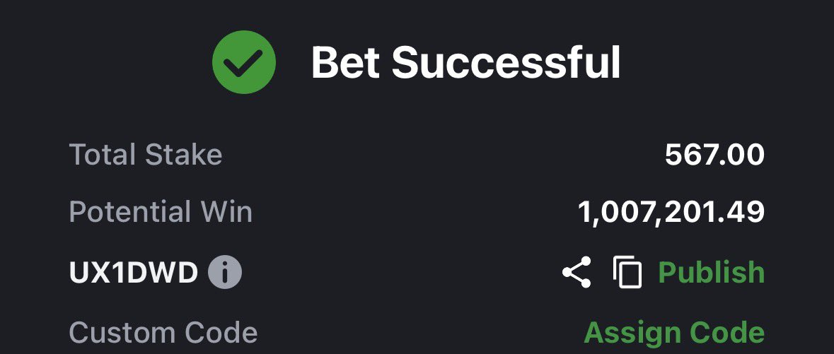 770 Odds
All Midnight🫩
Wake up a Millionaire🏆