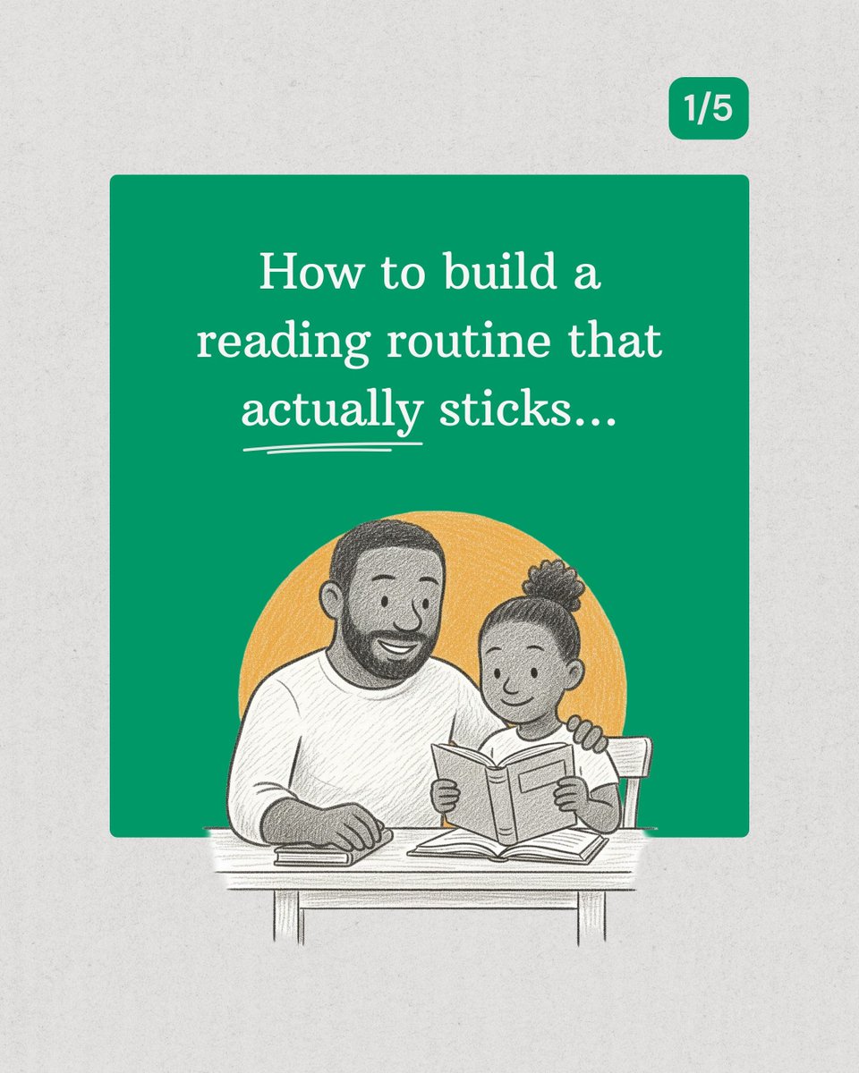 readingchest's tweet image. Building a reading routine doesn’t have to be perfect to work. Consistency beats intensity, every time!