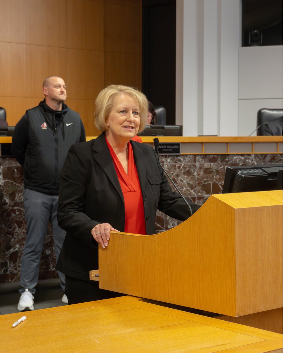 This morning, Friends University football was recognized by the Wichita City Council for our excellent 2025-26 season. We are thankful for the recognition and also immensely proud of our athletes and coaches who have worked so hard this season! 

#MyFriendsU