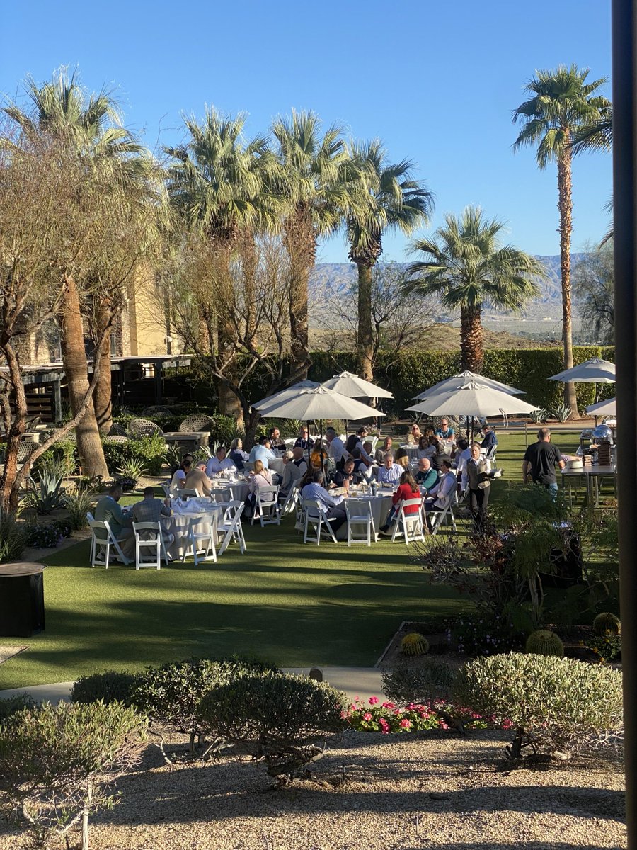 ALTAonline's tweet photo. 👀 There’s something about getting out of the office that changes the conversation.
💡 The ALTA #LargeAgents Conference is happening this week in Rancho Mirage, Calif., bringing together title #insurance leaders for discussion, connection and a little inspiration along the way. https://t.co/9fBxla3BYp