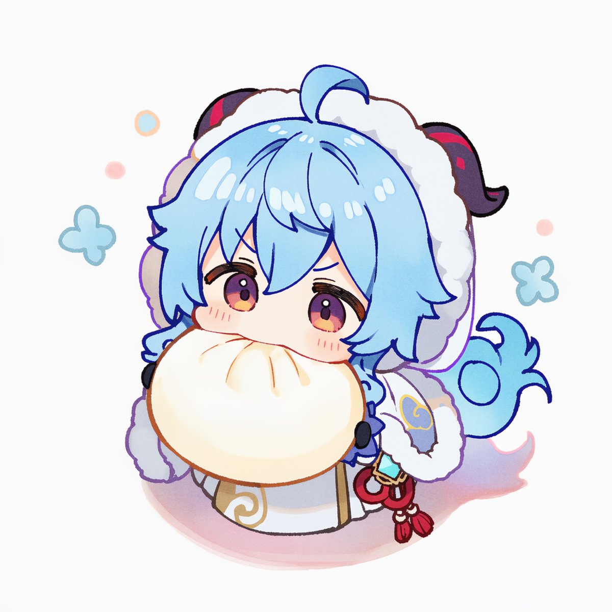 Unajyudayo's tweet image. 立派な仙人になることを誓ってたくさん食べる甘雨ちゃん