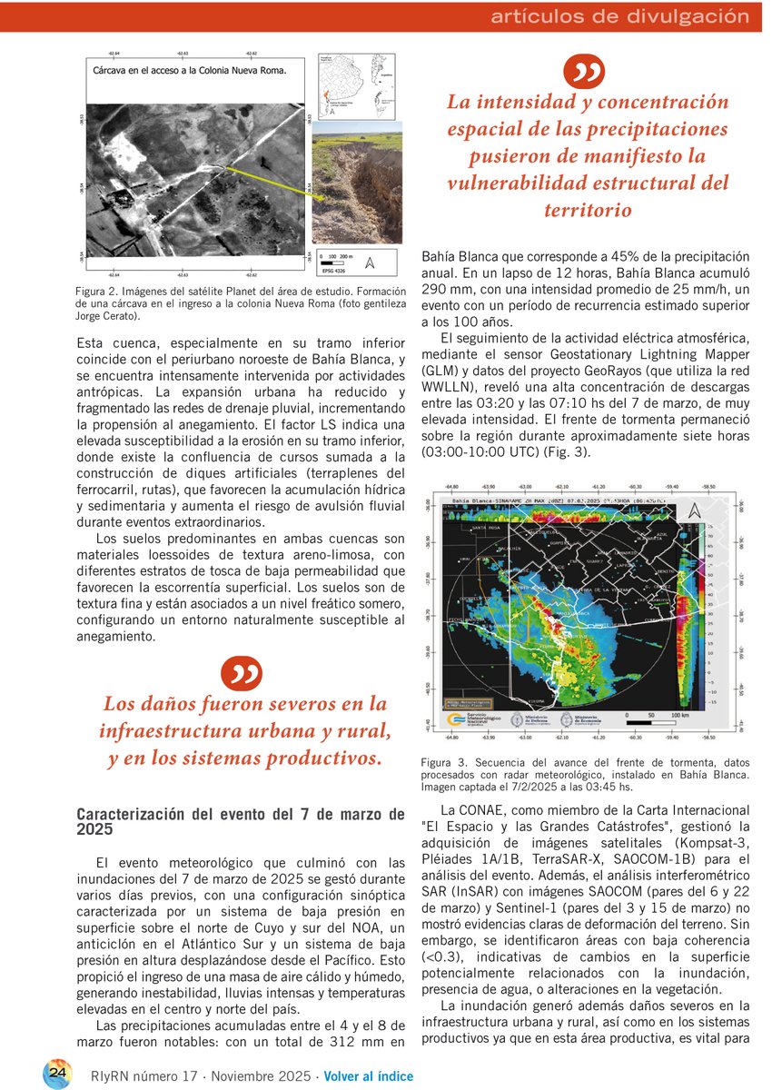 Revista Incendios y Riesgos Naturales (RIyRN) tweet media