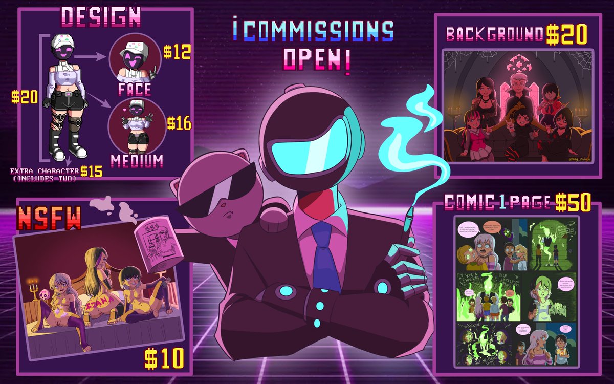 ¡ COMMISSIONS OPEN !