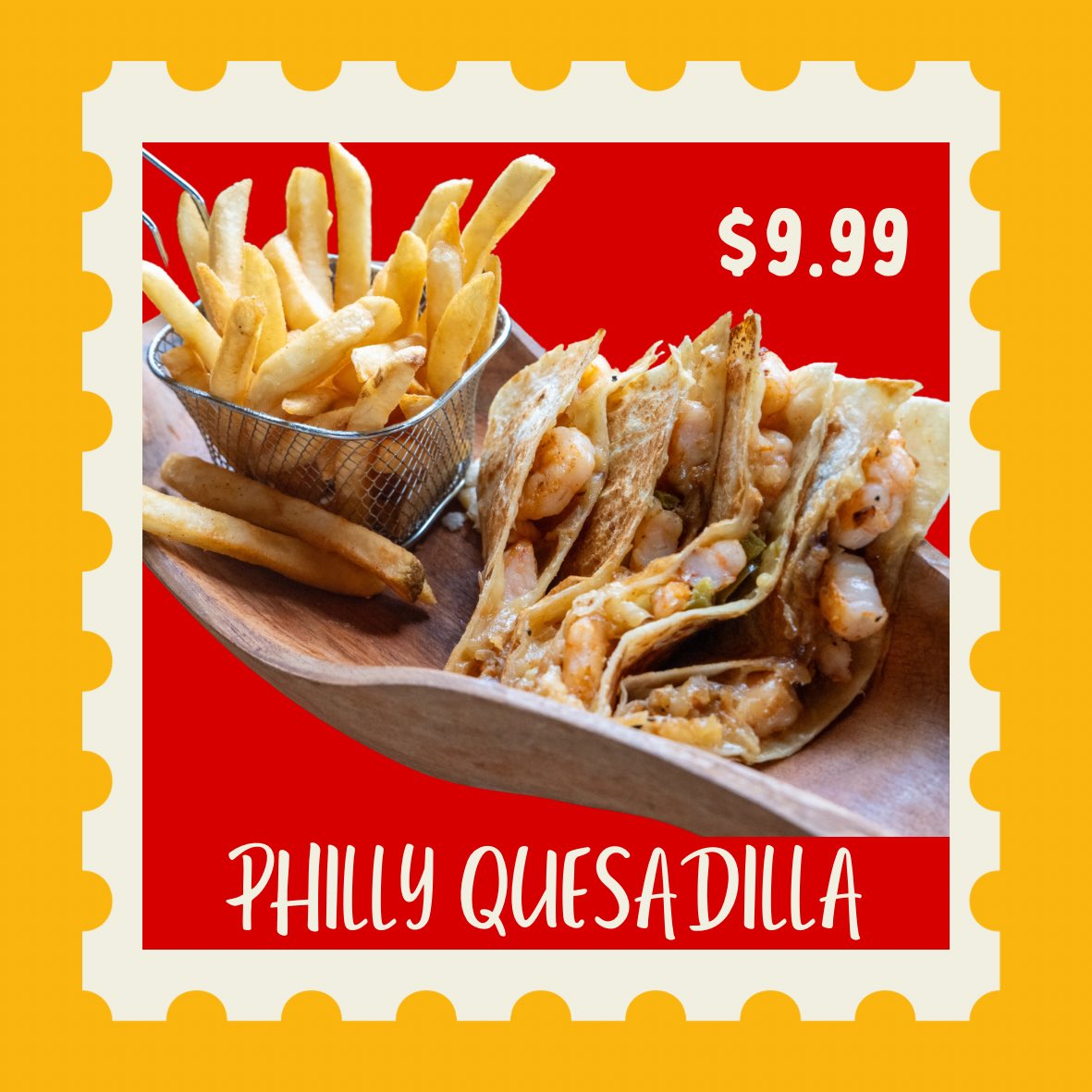 PBEbr's tweet photo. Quesadilla lovers unite Our new special is here Philly quesadilla with your choice of shrimp, chicken, or steak come and enjoy a quesadilla
#poboyexpress #foryou #quesadilla #bestpoboy #225batonrouge https://t.co/yL7OtjKjBr