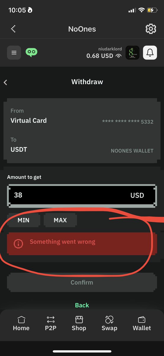ganiu17's tweet photo. @ray_noOnes How do I resolve this. ? Support is not responding for the past 3 days now.  

I created two virtual Visa cards but I can’t use any.  And I can’t withdraw funds on each card. I can’t access card statements.  Support is not replying.  What do I do. https://t.co/6E7MADyTqq