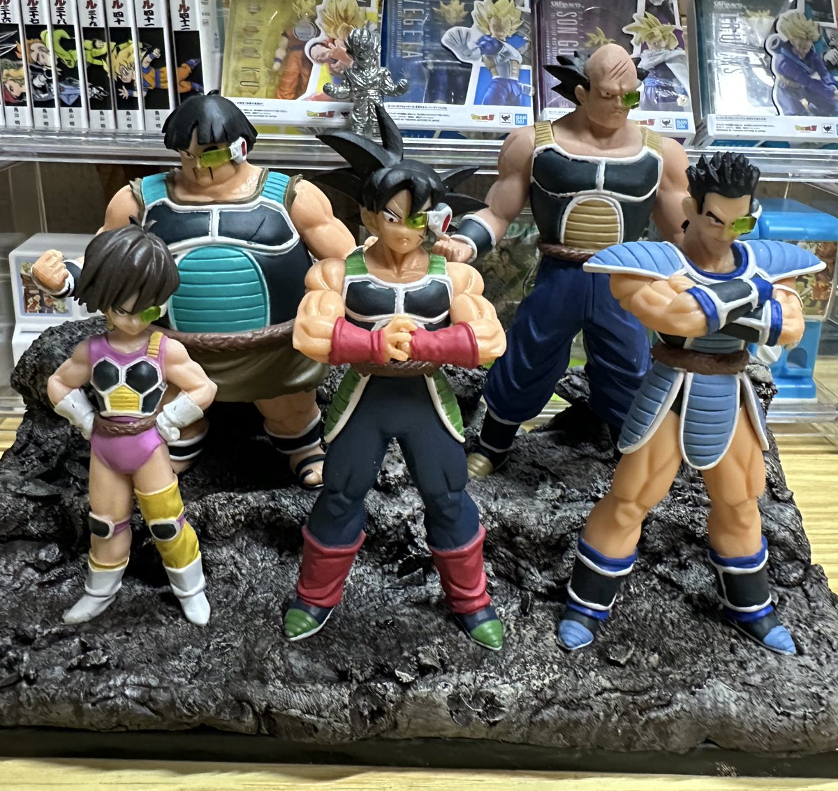 小さいドラゴンボールフィギュア（HG）のジオラマ作りにハマる