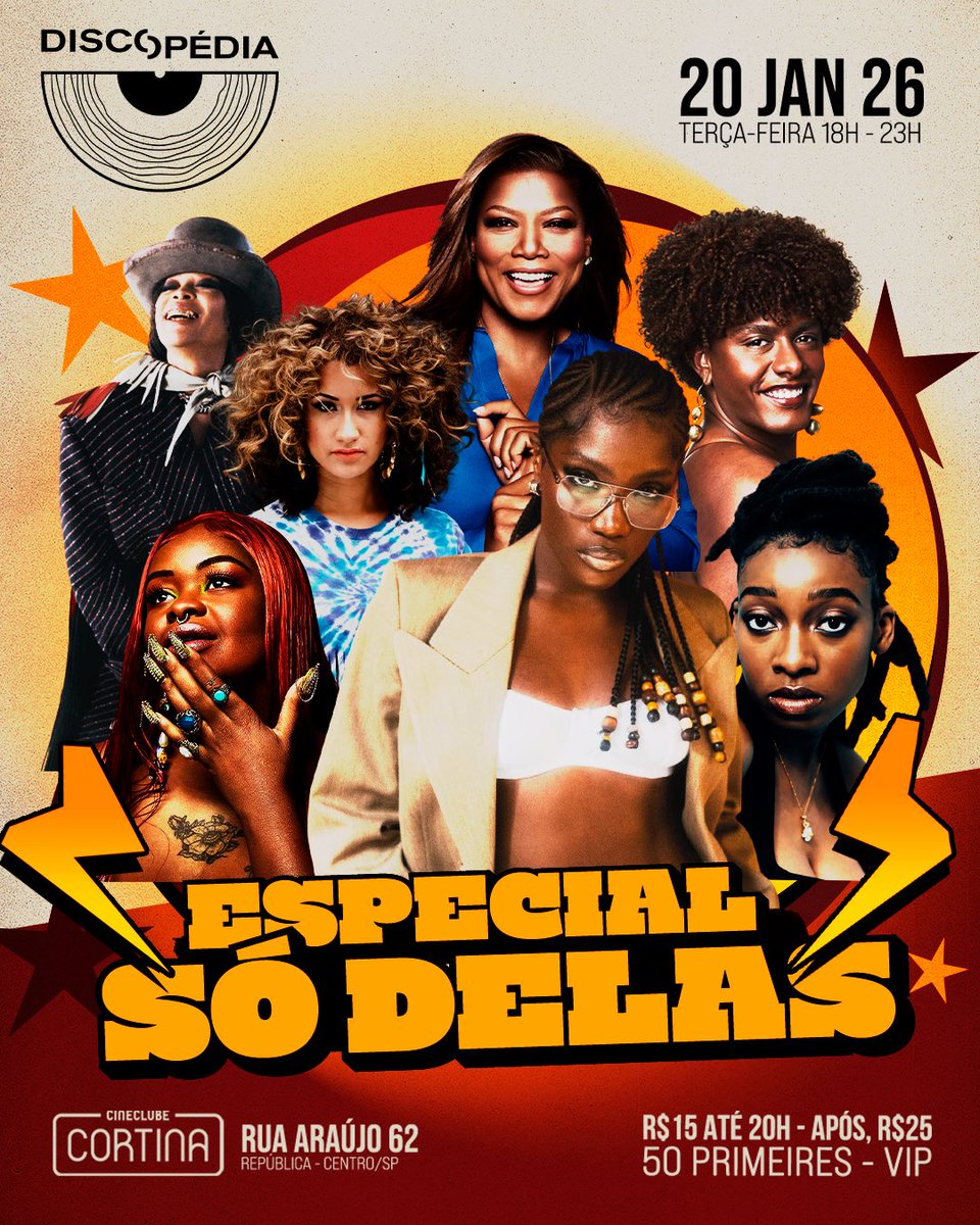 _Discopedia's tweet image. A sensacional de São Paulo orgulhosamente apresenta, o especial de ponta a ponta dedicado a ELAS!

Lançamento da compilação em vinil da DJ Janaina Nas.

Daqui a pouco, a partir das 18h no Cineclube Cortina.

DJs DanDan, Marco &amp;amp; Nyack nos toca-discos.
Abertura, DJ Lino.