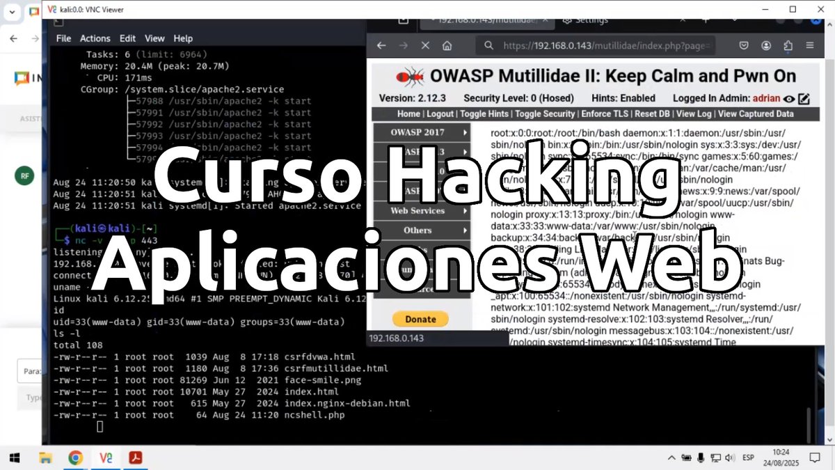 Alonso_ReYDeS's tweet photo. Cualquiera puede realizar un ataque básico, pero pocos dominan el Hacking Web. 🧠 No te quedes en la superficie; profundiza en la explotación técnica real. 🚀 Domingos 1, 8, 15, y 22 de Febrero 2026. De 9:00 am a 12:00 pm (UTC -05:00) 📲 WhatsApp: https://t.co/0YXQUWl2L3 🌐 https://t.co/hXZ76U5vQC