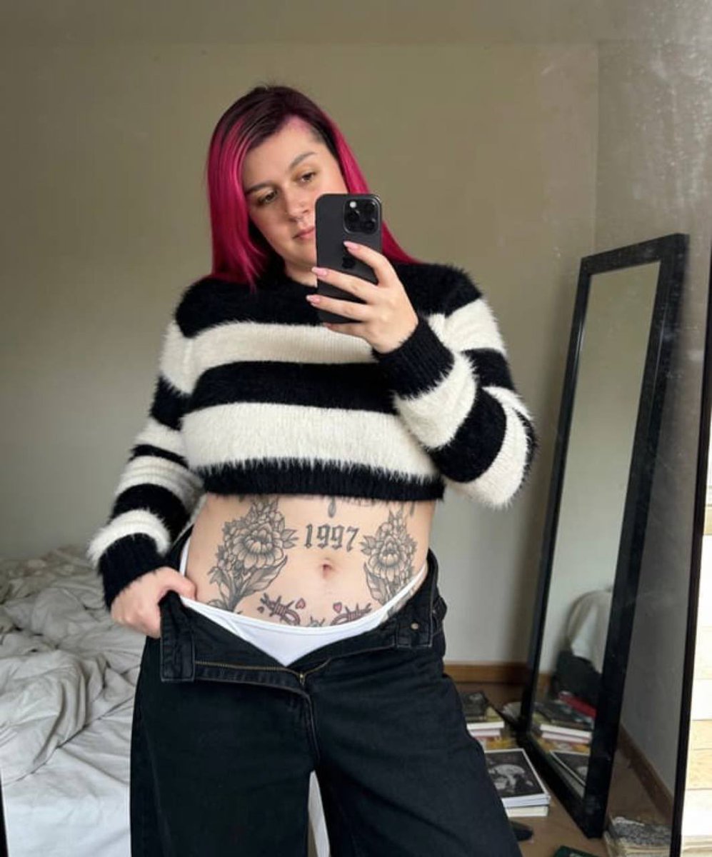 You cool with a woman who’s got a bit of a belly?