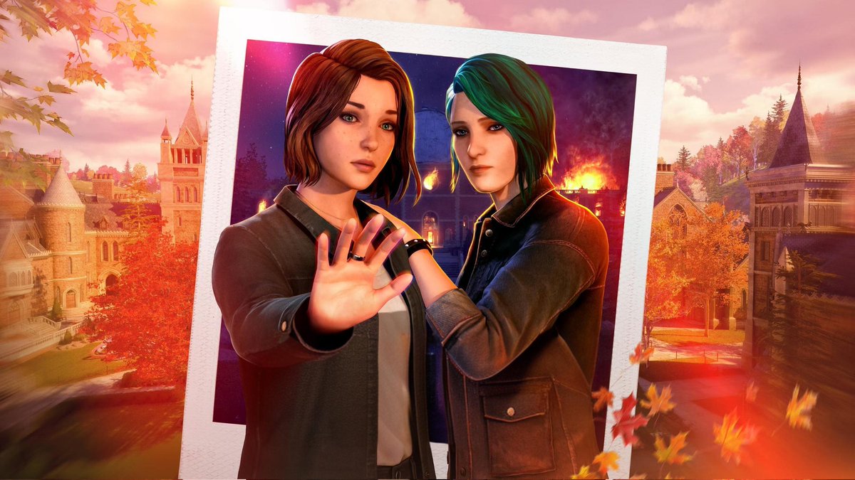 DomTheBomb's tweet photo. Max &amp; Chloe reunited again after 1 decade 🥹💙

#LifeisStrange https://t.co/hrwN4abGIz