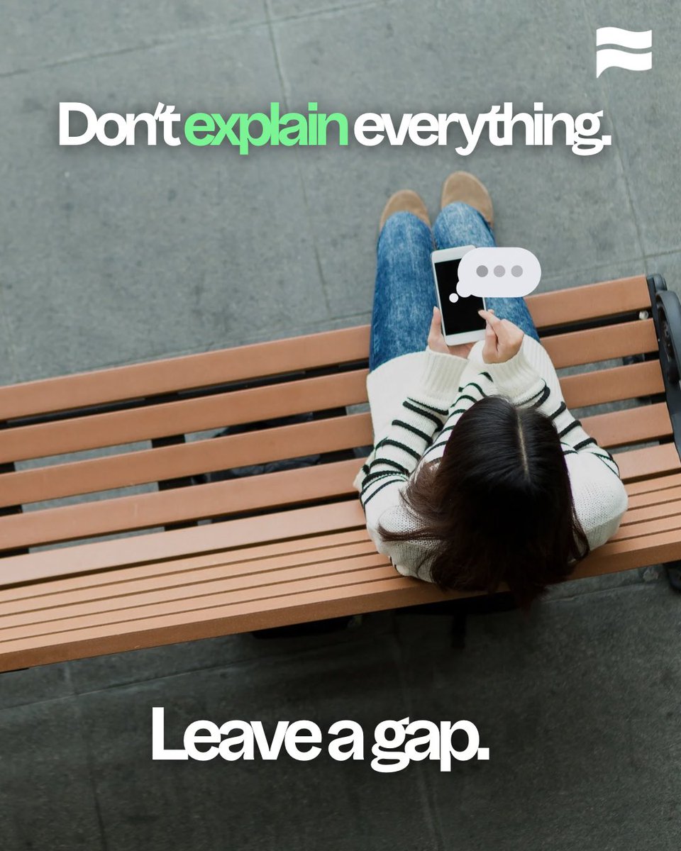 Community's tweet image. Curiosity &amp;gt; information.

Leave the gap, make them want the next text, give them a reason to reply. That’s how you win with SMS.

#TextMarketing #GrowthTips #Community #SMSStrategy