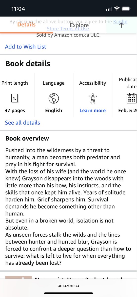 “Hearkened Hero” is available for pre-order (ebook) now!! 
Pricing is based off CAD so it’s approx $2 depending where you’re from, less in the US. (I think $1.43) 

#scifi #dystopian #shortstory