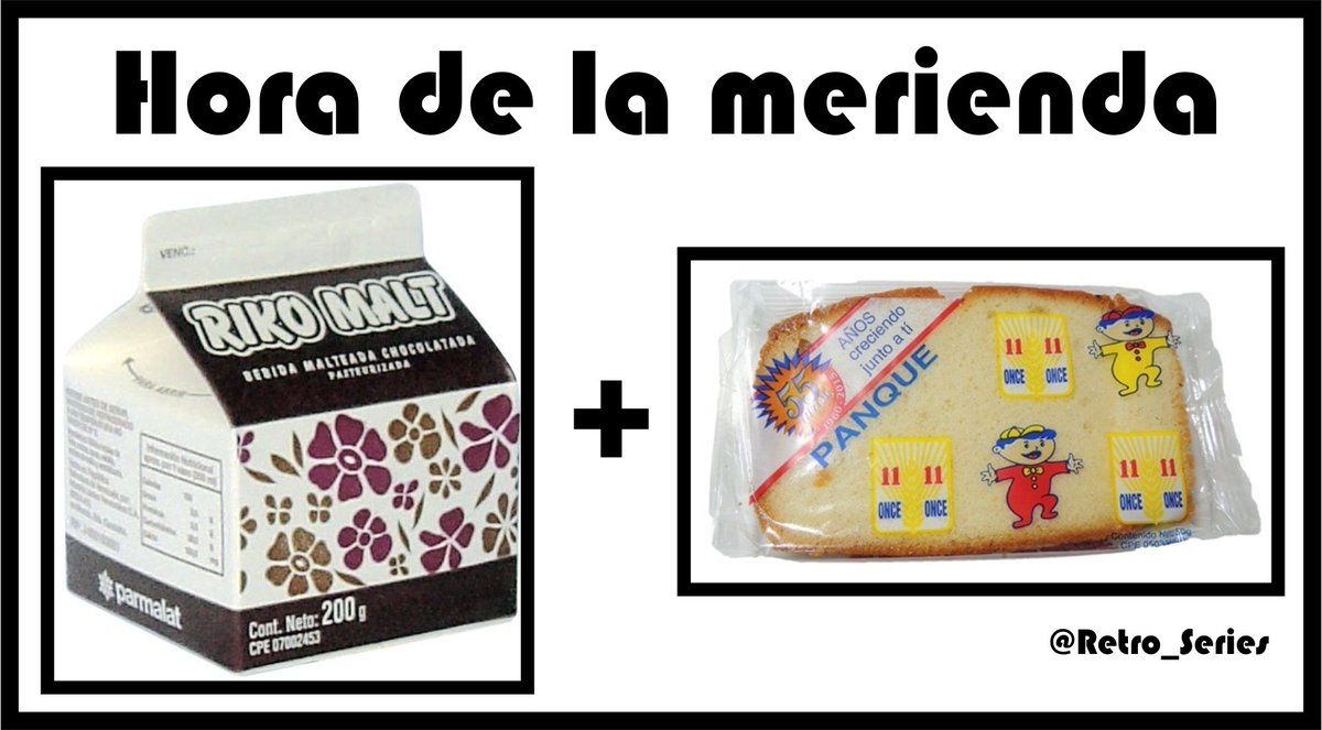 Retro_Series's tweet image. Hora de la merienda 😋 #20Ene 

Comparte 🔄