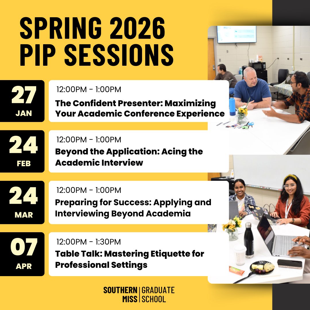 Southern Miss Grad School tweet media