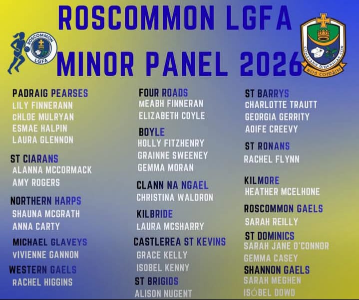 Boyle GAA & LGFA tweet media