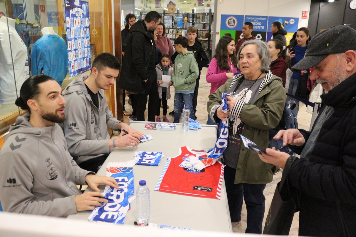 Grazas a todos os que nos acompañastes na sesión de fotos e autógrafos con Danko e Francis, xunto á nova tenda oficial do Breo en Carrefour Lugo. 💙
#ForzaBreo
