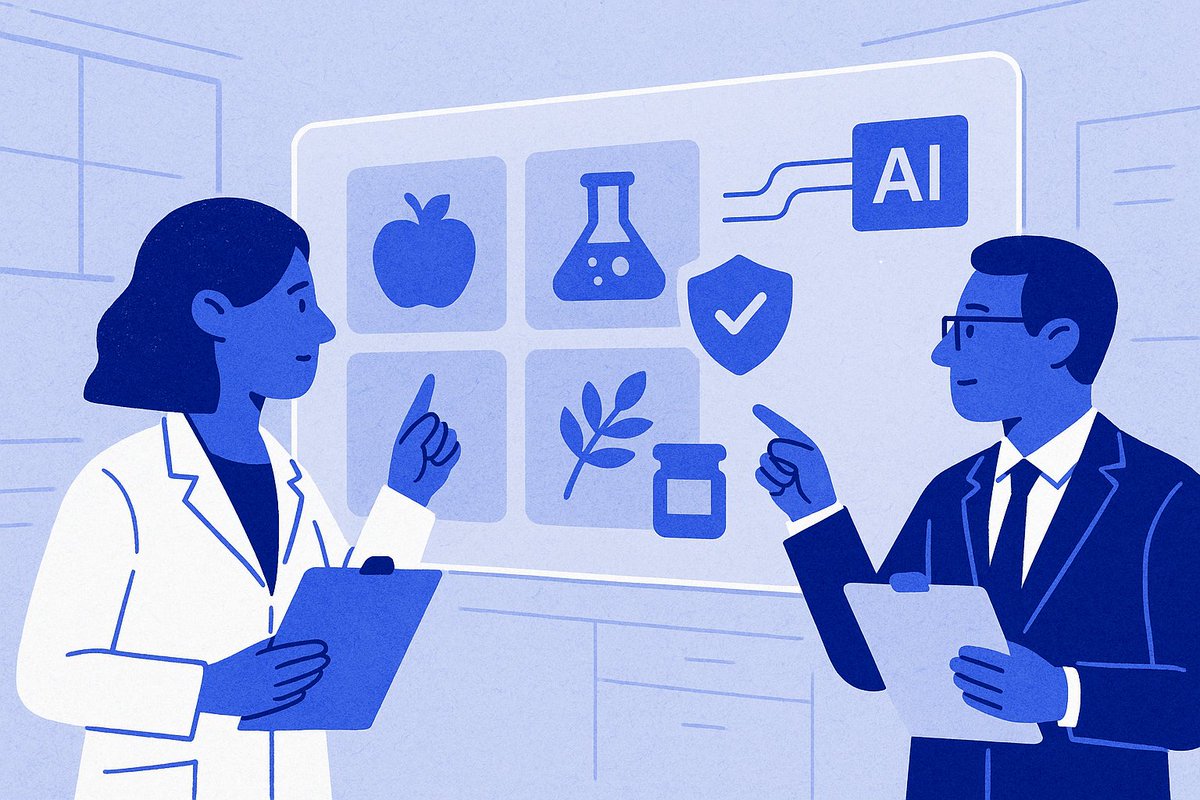 AI speeds up new food ingredient discovery, but safety is key! Toxicologists validate <a href="/BrightseedBio/">Brightseed</a> &amp; @NuritasAI recommendations. Hybrid approach ensures innovation + safety. #AI #FoodSafety

cpg.customertimes.news/human-centric-…