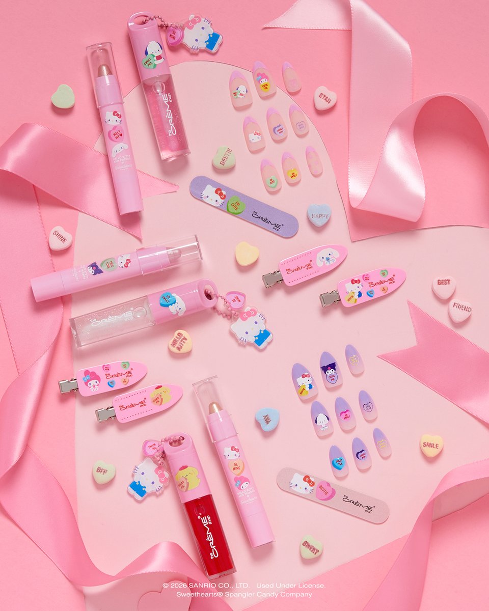 hellokitty's tweet image. The cutest gifts 💌 These Hello Kitty and Friends x Sweethearts pieces are available only at CVS! bit.ly/3YOFczq