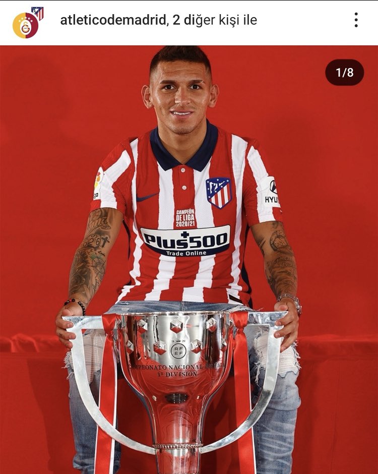 Galatasaray ve Atletico Madrid; Falcao, Arda Turan ve Ujfalusi'nin ardından Lucas Torreira ile ilgili de ortak paylaşım yaptı: "Madrid’de şampiyon, İstanbul’da şampiyon 🏆 Fray Bentos’tan dünyaya 🇺🇾"

💭 Lucas Torreira: "Her zaman kalbimde 🙏🏻"