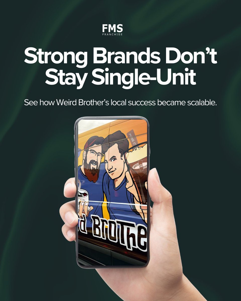 Most brands don’t stall because demand disappears.
They stall because growth relies on the owner.

<a href="/weirdbroscoffee/">Weird Brothers</a> used regional franchising to scale without chaos.
Proof that smart systems beat fast growth.

🔗 restaurantnews.com/weird-brothers…

#FranchiseGrowth