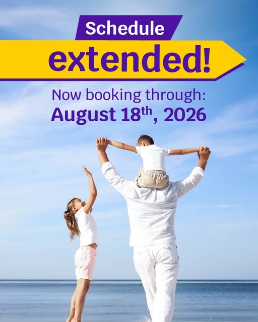 ConcordAirprtNC's tweet photo. Exciting news! @AveloAir  has extended its schedule until August 18th! Adding additional frequency (flight days) to some of its destinations from Concord-Padgett Regional Airport. Visit their website for full details: https://t.co/9jApkewRwP https://t.co/2pDYGqQ1q3