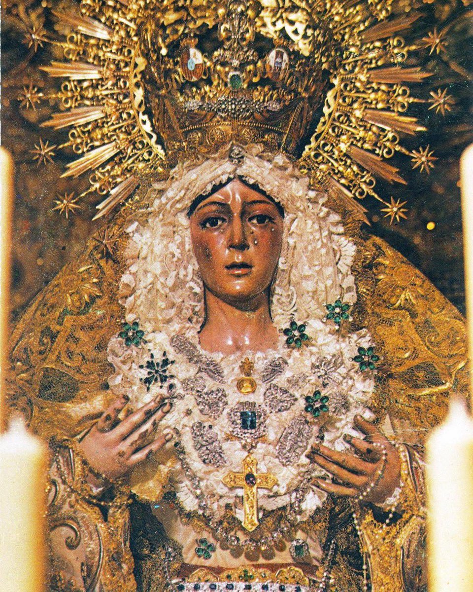 Esperan83634563's tweet image. Nuestro mayor tesoro, eres tú, Madre de la Esperanza. 

Madre amable, ruega por nosotros. 
#Macarena #Sentencia #Devocion #viralpost