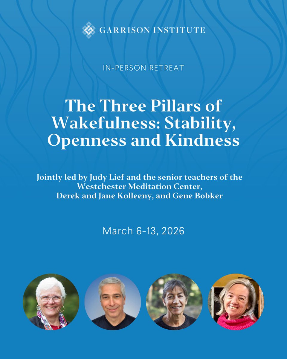 Garrison Institute tweet media