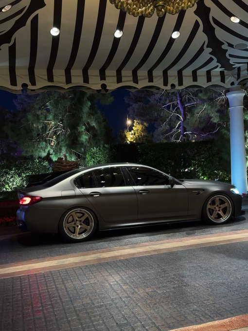 Venosier's tweet photo. BMW M5 Competition https://t.co/7gGg8ot8Z8