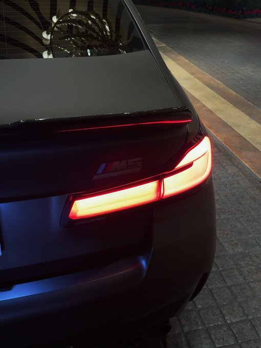 Venosier's tweet photo. BMW M5 Competition https://t.co/7gGg8ot8Z8