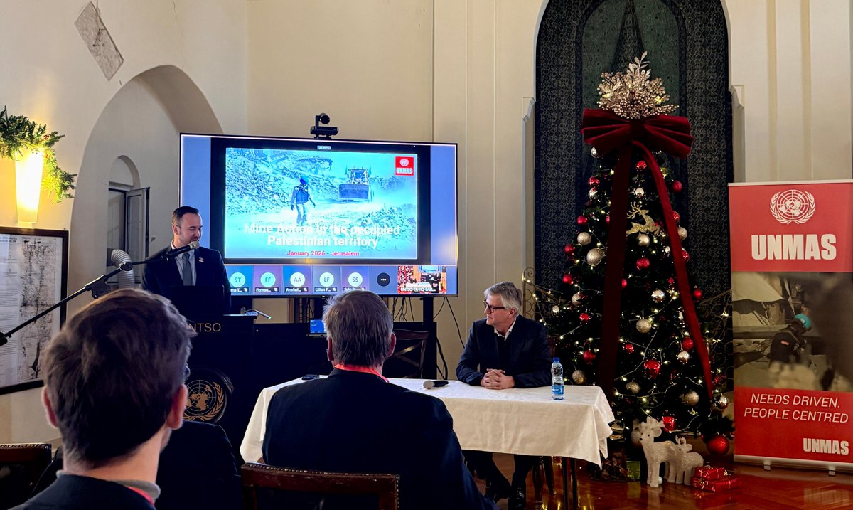 United Nations Mine Action Service (UNMAS) tweet media