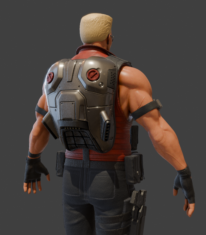 the grind is, payin off I reckon, textures so far are smart materials over the raw HI poly sculpt, still gotta lot of retopo and other stuff to fight with