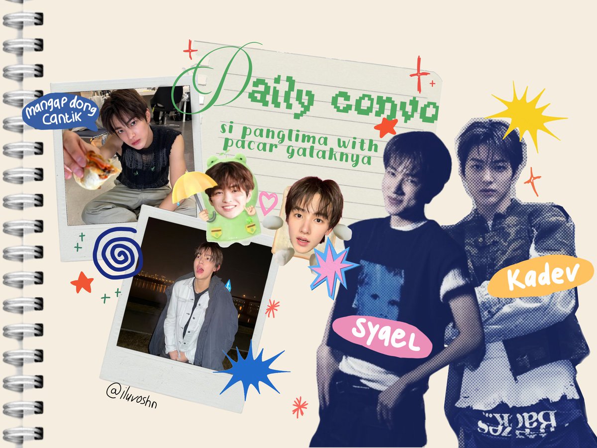 iluvoshn's tweet image. 🎱 — a keonhyeon au #thread 
     ; si panglima with pacar galaknya 
written by @iluvoshn