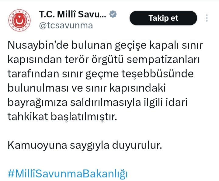 ismail Salep tweet media