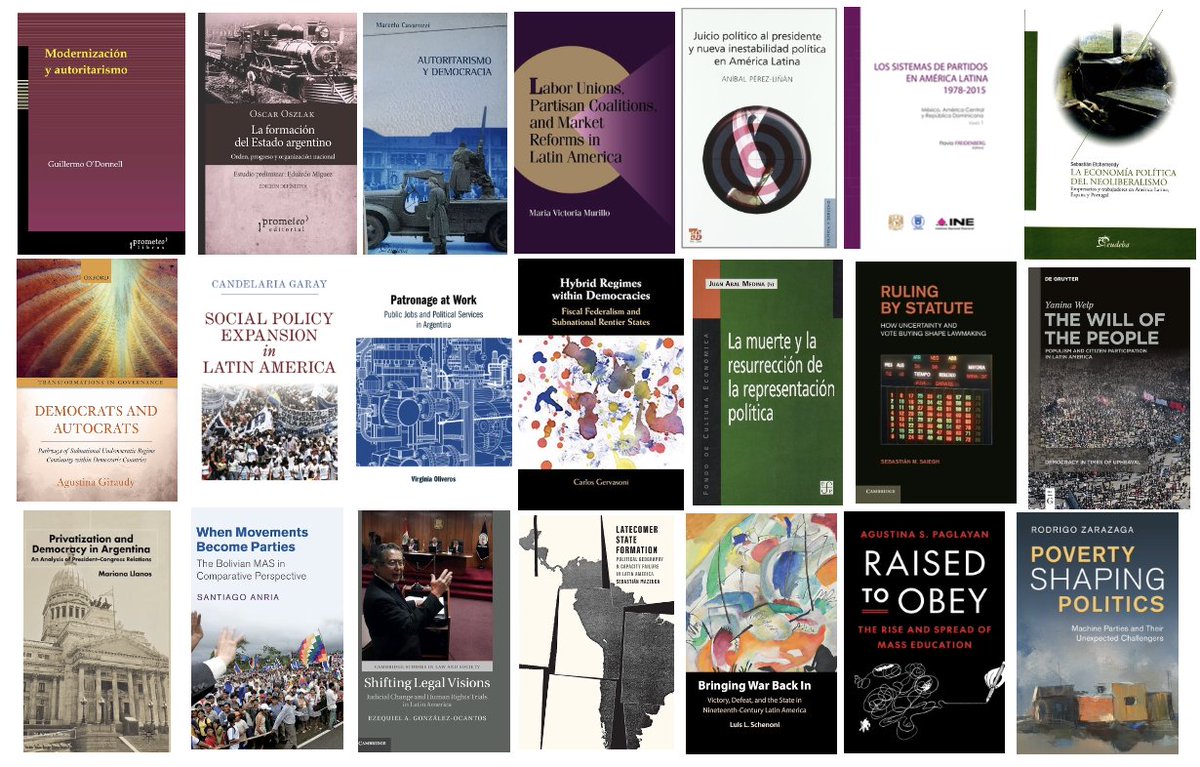 Las contribuciones de Argentina a la Ciencia Política mundial

Éstos son algunos de los trabajos de politólogos y politólogas que ha producido Argentina.

Es importante continuar esta tradición de excelencia – y para eso se necesitan universidades fuertes.