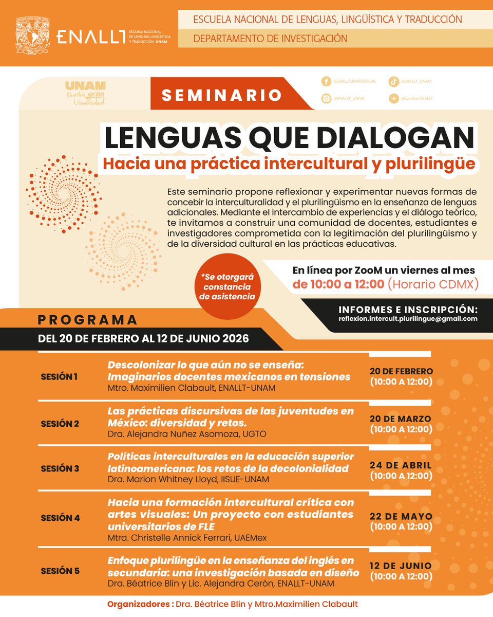 ENALLT UNAM tweet media