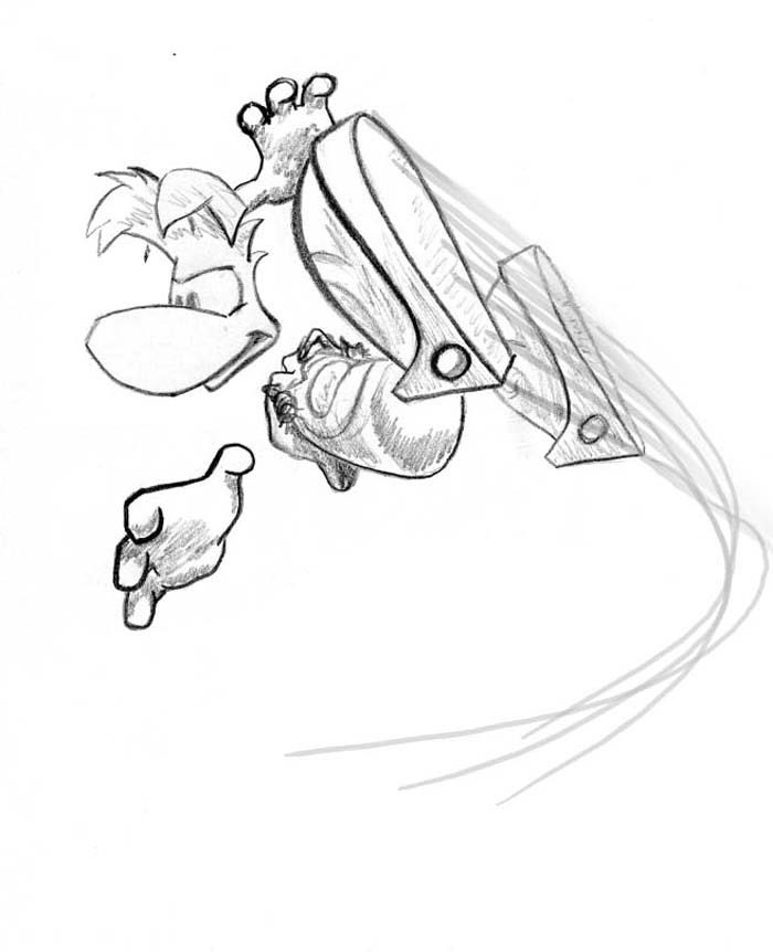 RaymanTogether's tweet image. Rayman 3 Hoodlum Havoc Concept Art! #Rayman #Ubisoft