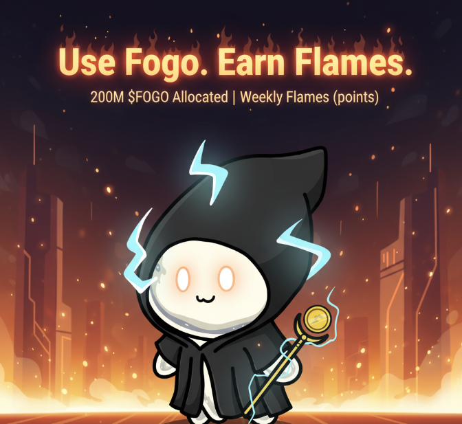 Fogo Flames Season 2 is live  and it’s bigger than it looks

200M $FOGO allocated.
500K Flames distributed every week based on real usage.

This isn’t passive farming.
It rewards actual activity across the Fogo stack:

• Trading on Valiant
• Lending/Borrowing on Pyron &amp;