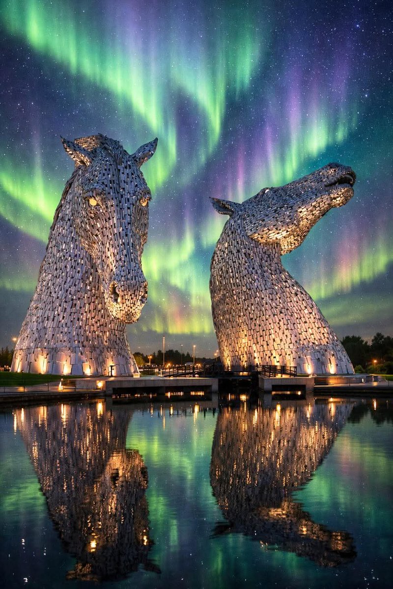 gemmaShort10's tweet photo. Wow what a beautiful picture sent to me by my friends in Falkirk from the Helix park https://t.co/5Rq8itGwym