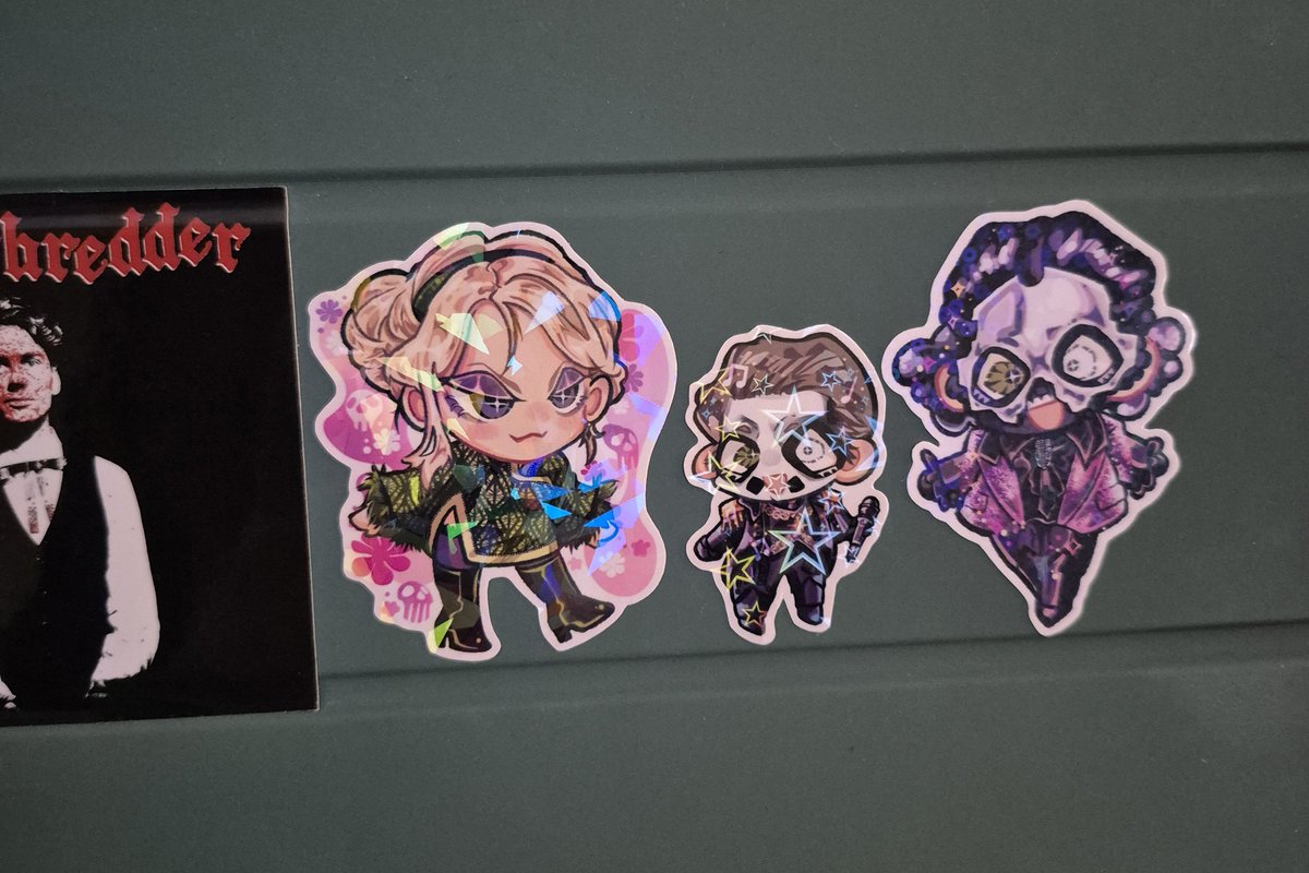 riloops's tweet image. YAYYYY look at my goodies from @chickenfoxart 's shop :3 i love them!!
