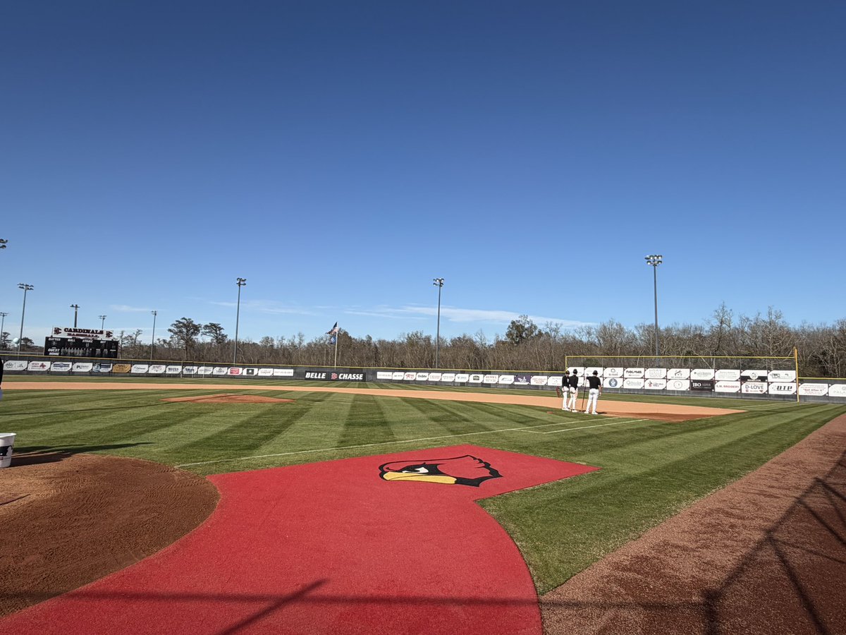 One of the neatest parks I’ve been to in the Boot!

<a href="/BCCards_bsb/">Belle Chasse HS Baseball</a> 👍