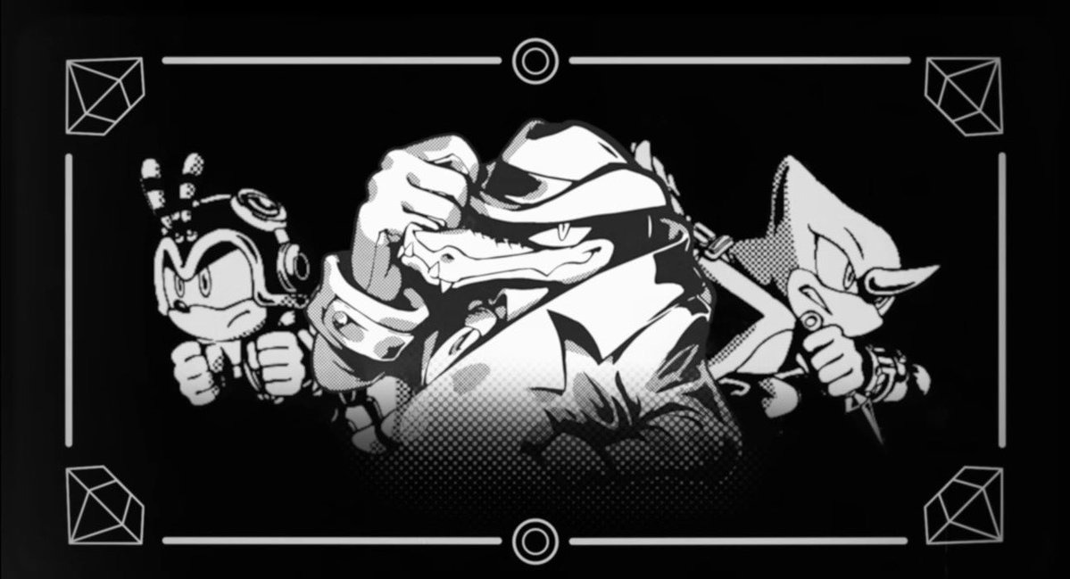 Between this new chaotix special announced, Murder Of Sonic, all 3 of them back together in crossworlds &amp; IDW Specials,

It’s nice to have these guys around again🥹It be nice if they were back to mainline games, BUT I kinda am happy as long as they’re around in weird ways