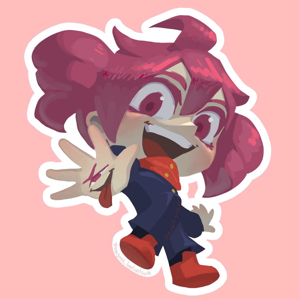 Teto100 day 77
Teto enrolled in Jujutsu High… I wonder if she can beat the Pear curse….

#teto #kasaneteto #jujutsukaisenfanart #vocaloid #jujustukaisen #tetopear  #itadori