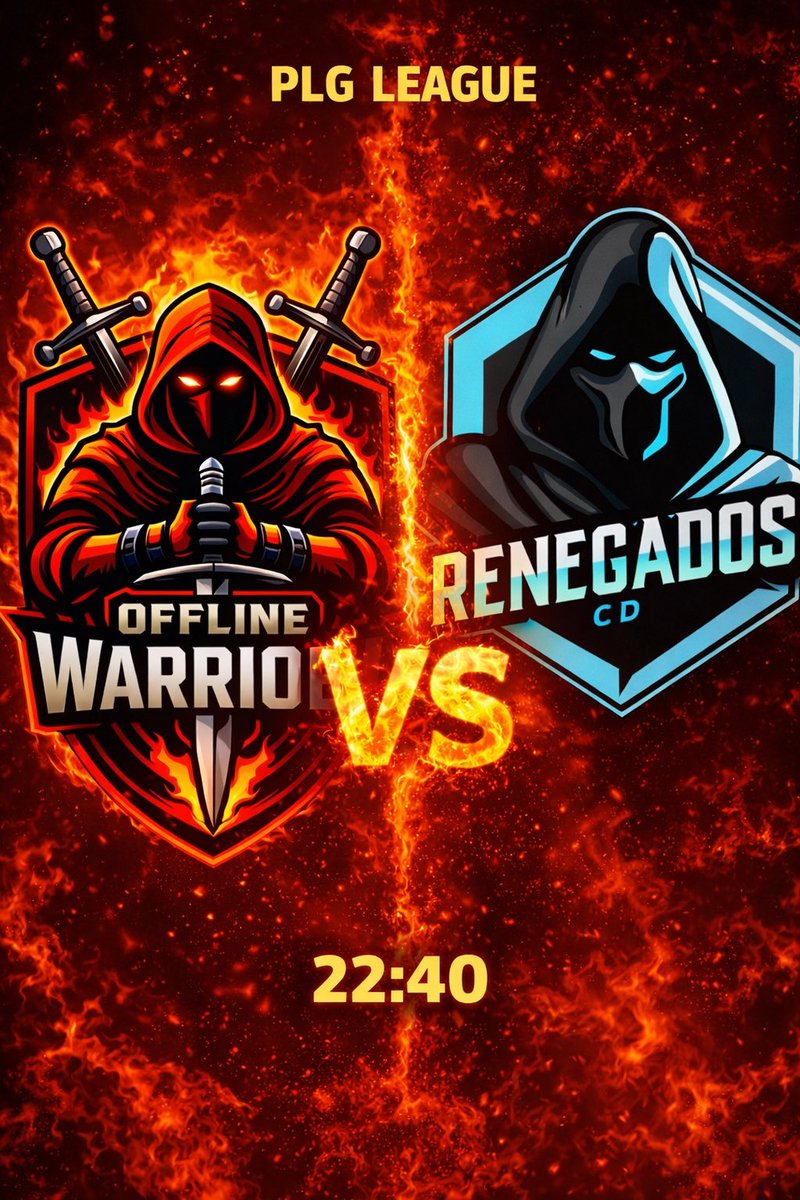 Partido de hoy 

Jornada 2

⏰ 22:40
🆚 <a href="/CRenegados/">Renegados C.D.</a>
