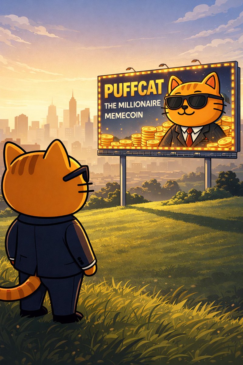 PuffCat_Backup's tweet photo. You just have to stop and notice 😎
#PUFFCAT #Bnb #memecoins https://t.co/KYgVShOajX