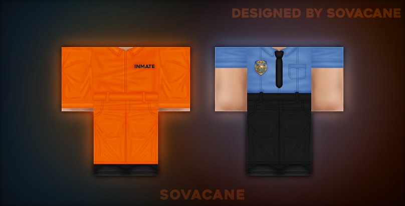 sovacane's tweet photo. Inmate &amp; police officer 🚔🚨 

#ROBLOX | #RobloxDev | #RobloxArt | #RobloxClothing https://t.co/SQZXeUGEzb