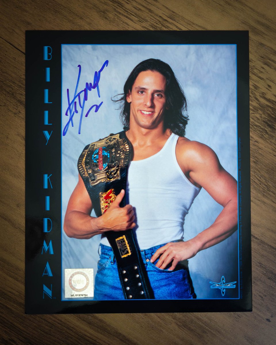 kayfabecards's tweet photo. Been really enjoying picking up signed original promos. Was a huge fan of Kidman in WCW!

#wrestlingautographs #wrestlingcards https://t.co/LrpYAmyyx4