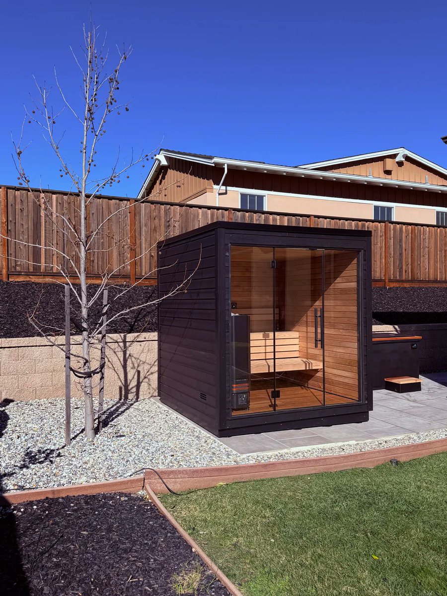 SaunaMarketplac's tweet photo. His verdict after multiple sessions:
"The interior/exterior is one of the nicest saunas I've yet to sit in."
That's the goal. Every time. https://t.co/T3LZpC1l2H